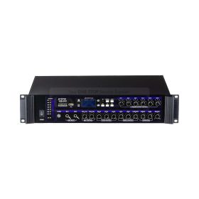 PrimeSound Public Address Audio Amplifier 200W, 6 Zones